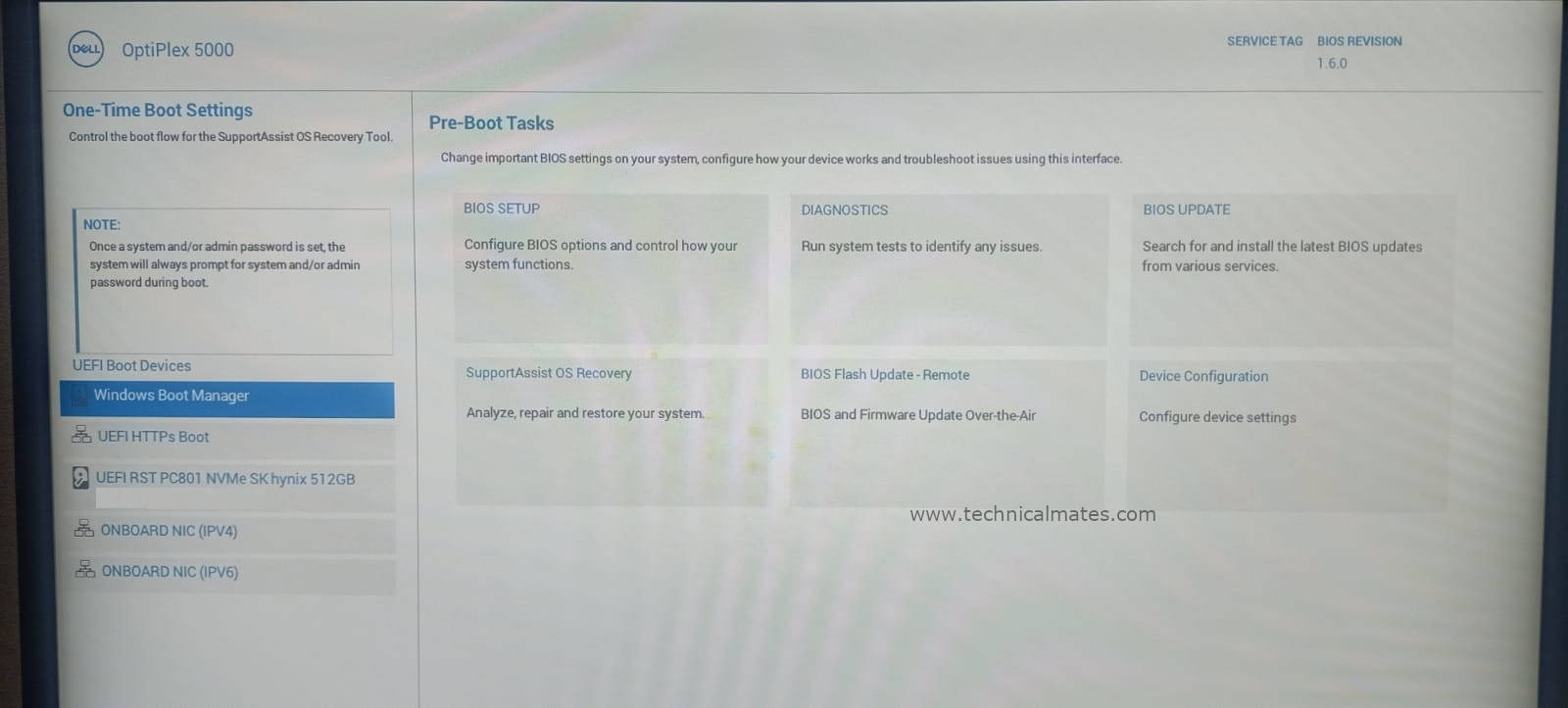 Dell Boot Menu